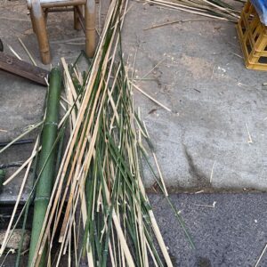 竹ヒゴ作り