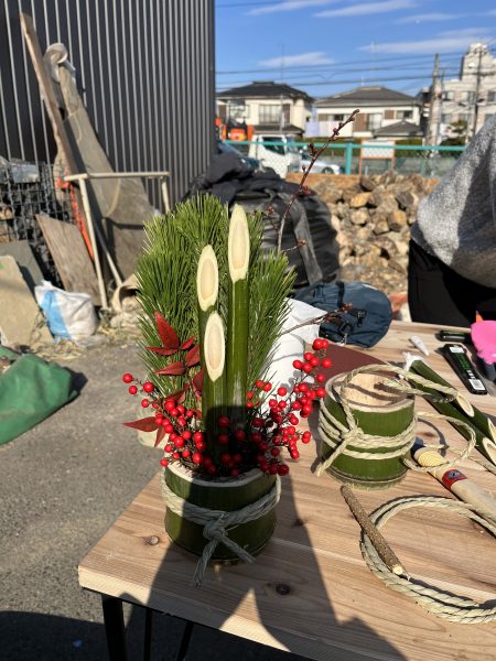 ミニ門松製作-04