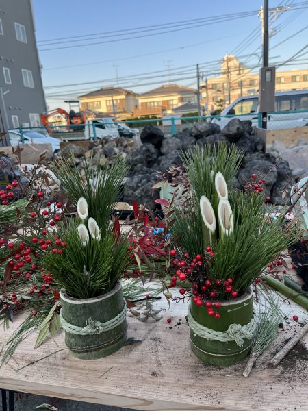 ミニ門松製作-13