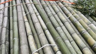 【匿名配送☆自宅保管中古品】幻の竹のロザリオ 浜松市天竜区】天竜阿多古「竹の家」の竹細工を展示販売しています 工芸品