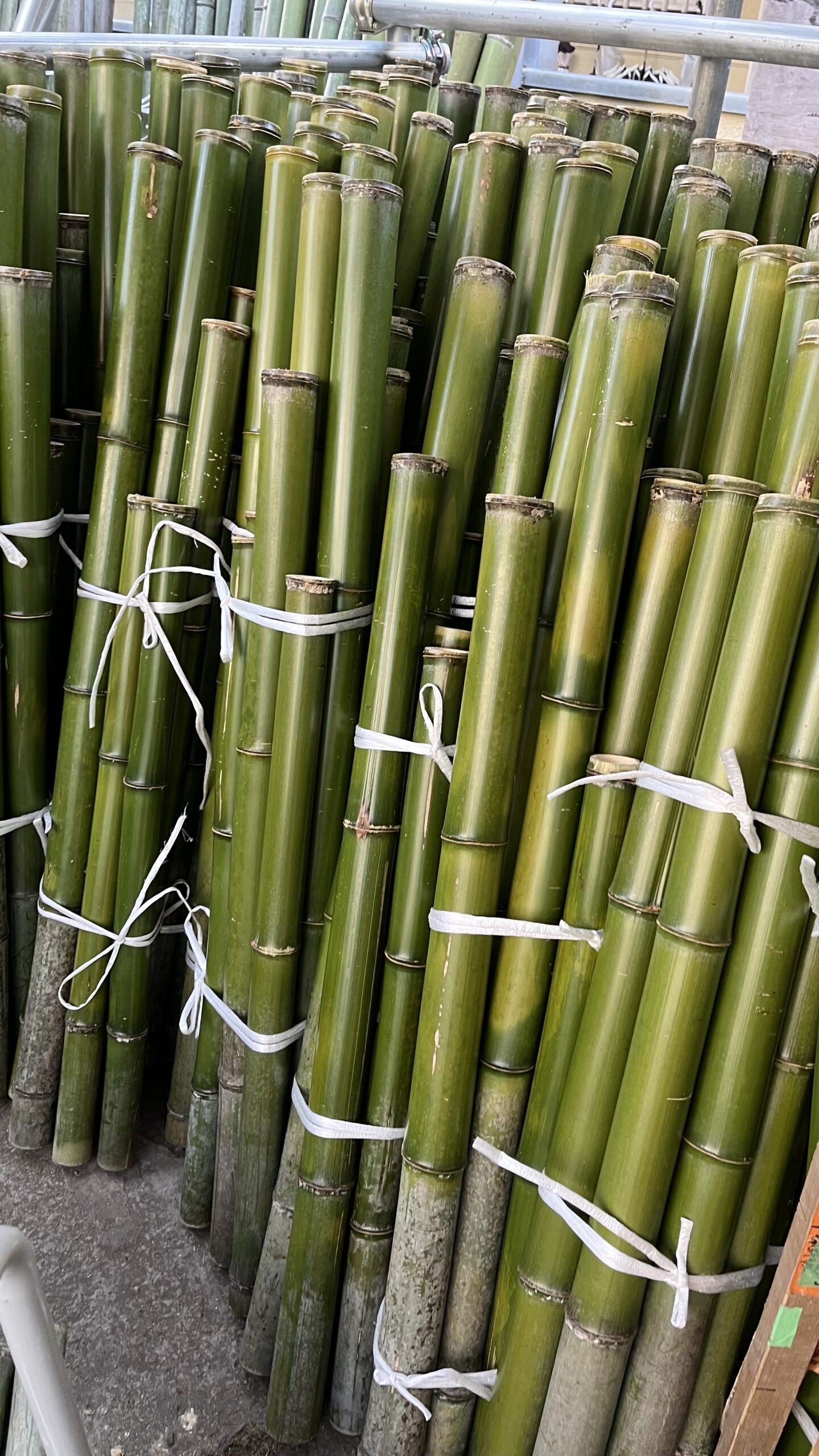門松制作開始しました！ - 有限会社 持田竹材店